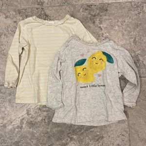 Two H&M Long Sleeve Shirts